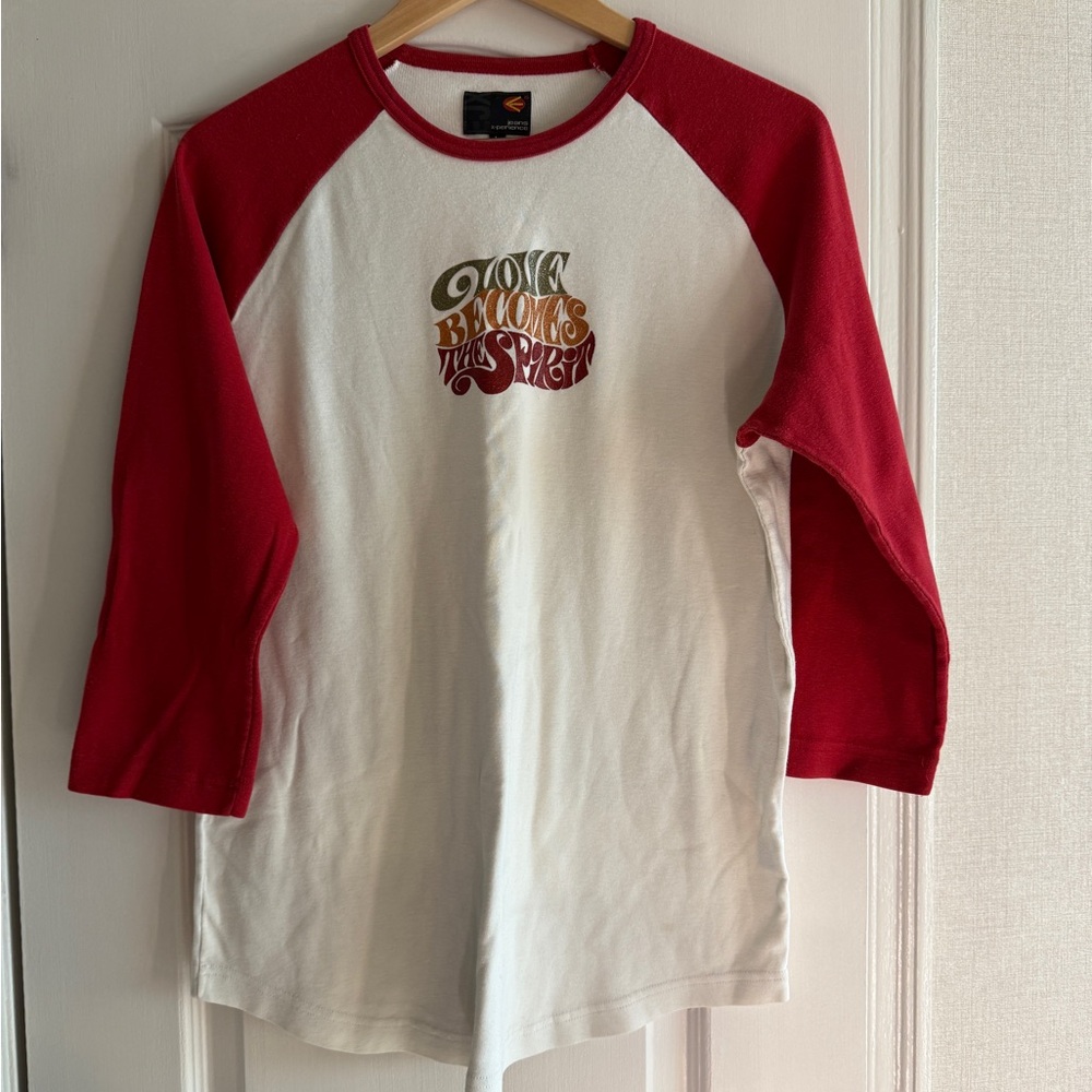 Vintage Men's Energie 3/4 Length Raglan Tee